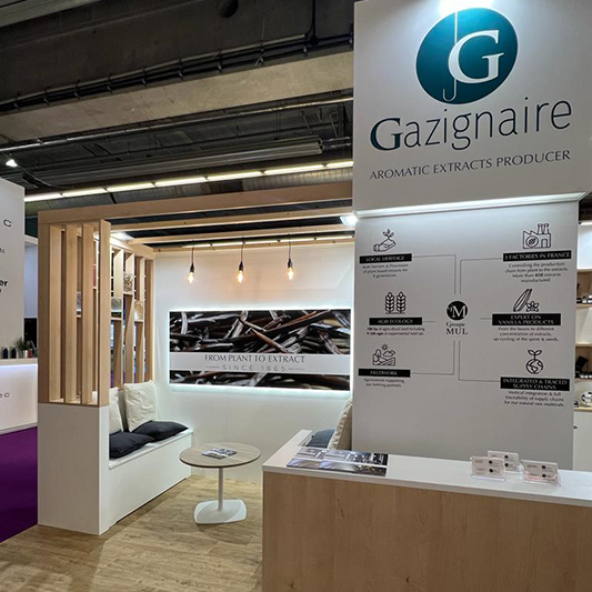 Scénographie de stand Gazignaire
